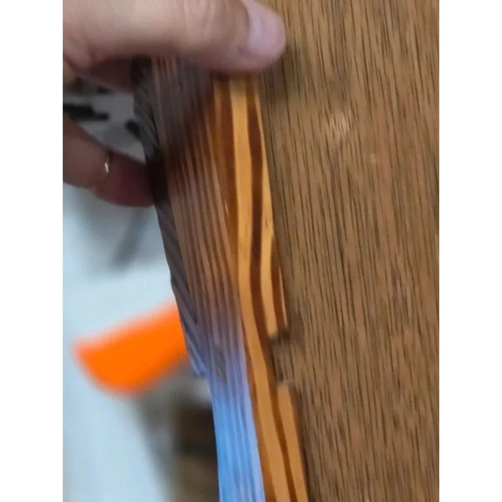 Handmade mail rack